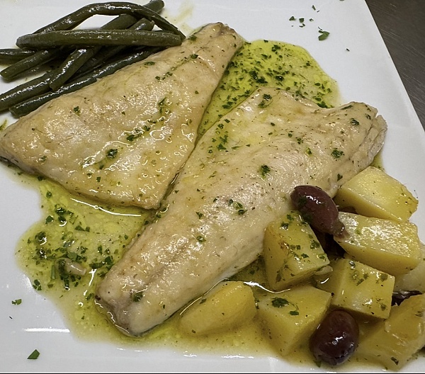 Branzino alla ligure