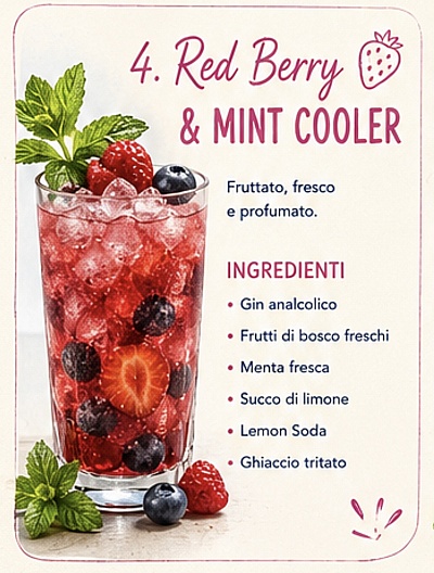Red Berry & Mint Cooler