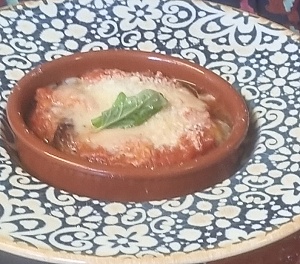 Cuore di melanzana alla parmigiana